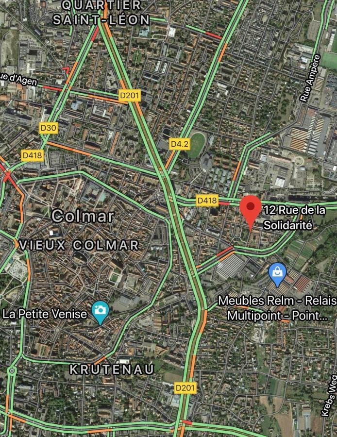 Gite Du Grillen Colmar Buitenkant foto
